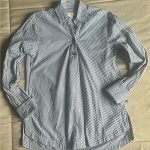Maeve by Anthropologie Henley Popover Shirt Sz. XS